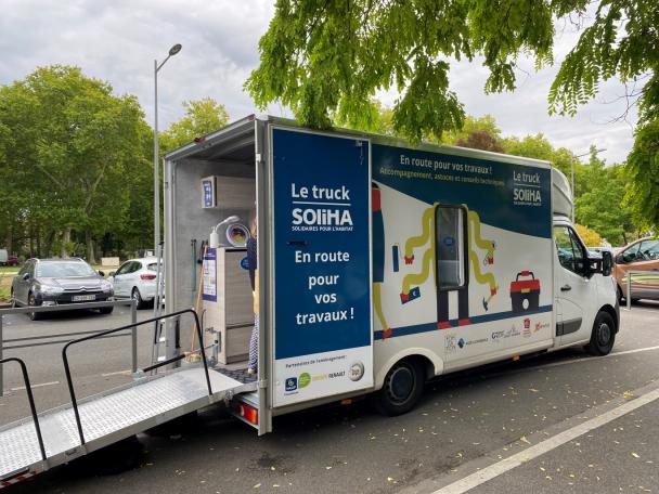 C'est quoi ce Truc(k) ? Le show-room mobile SOLIHA