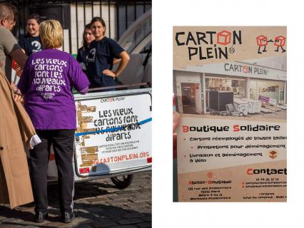 Des chantiers d'insertion innovants via la logistique urbaine décarbonée