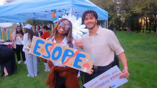 Essaimage de l'épicerie solidaire étudiante ESOPE 45 dans le centre-ville d'Orléans